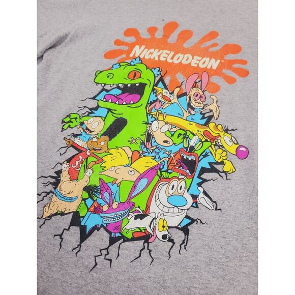 Delta Pro M 90s Nickelodeon Nicktoon Rugrats Catdog Real Cartoon T-Shirt Vintage - Picture 7 of 8